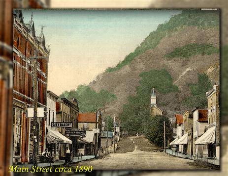 Main Street in Fountain City circa 1890